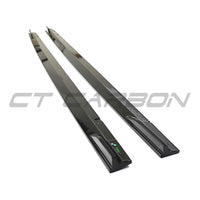 AUDI RS3 8Y CARBON FIBRE SIDE SKIRTS - CT DESIGN