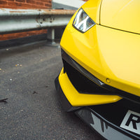 LAMBORGHINI HURACAN LP-610 CARBON FIBRE FRONT BUMPER TRIM - CT DESIGN