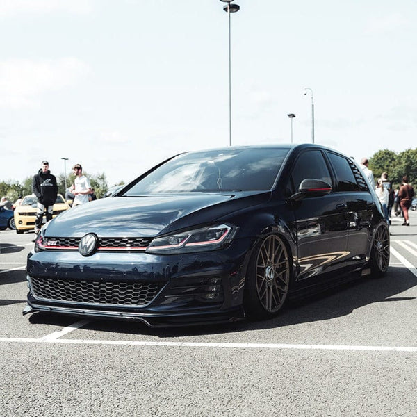 CT CARBON | VOLKSWAGEN GOLF R/GTD/GTI MK7/7.5 2014-2020 GLOSS BLACK ...