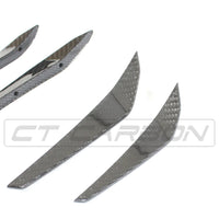 CT CARBON Bonnet Trim BMW M3/M4 (G80 G81 G82 G83) CARBON FIBRE FRONT BUMPER CANARDS