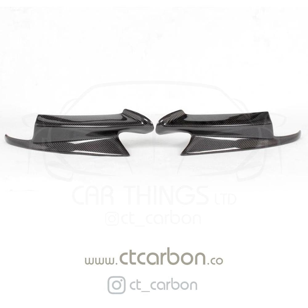 Carbon Fiber Rear Canard Splitters - BMW E92 M3 Coupe