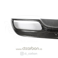 CT CARBON Diffuser MERCEDES W205 C63 & C63S SALOON CARBON DIFFUSER - PS STYLE