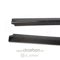 CT CARBON Side Skirts AUDI R8 V10 GEN 2 CARBON FIBRE SIDE SKIRTS - CT CARBON