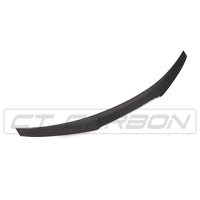 CT CARBON Spoiler AUDI A5 S5 B9 CARBON FIBRE SPOILER - V STYLE