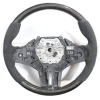 BMW Gxx CARBON FIBRE / ALCANTARA CUSTOM STEERING WHEEL