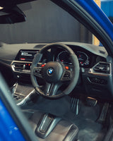 BMW Gxx CARBON FIBRE / ALCANTARA CUSTOM STEERING WHEEL