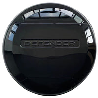 LAND ROVER DEFENDER L663 110 & 90 GLOSS BLACK SPARE WHEEL COVER