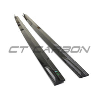 AUDI RS6/RS7 C8 AVANT CARBON FIBRE SIDE SKIRTS - CT DESIGN